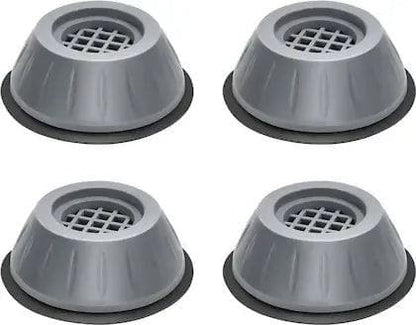 Anti Vibration Shock and Noise Cancelling for Washing Machine and table Support Pads with Tank Tread Grip (4 Pads) - HalfPe