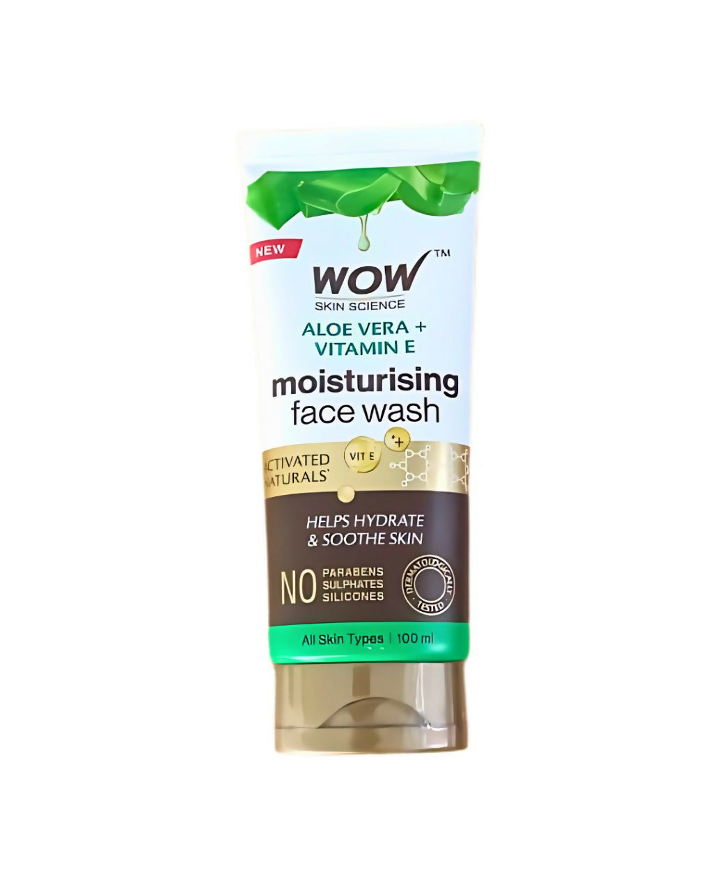 WOW Skin Science Aloe Vera Hydrating Face Wash (100ml)