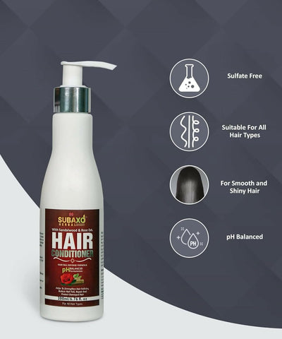 "Subaxo Herbal Hair Care Combo: Shampoo & Conditioner (120ml & 200ml)" - HalfPe