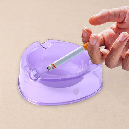 Oblivion Transparent Pueple Plastic Ashtray (1 Pc)