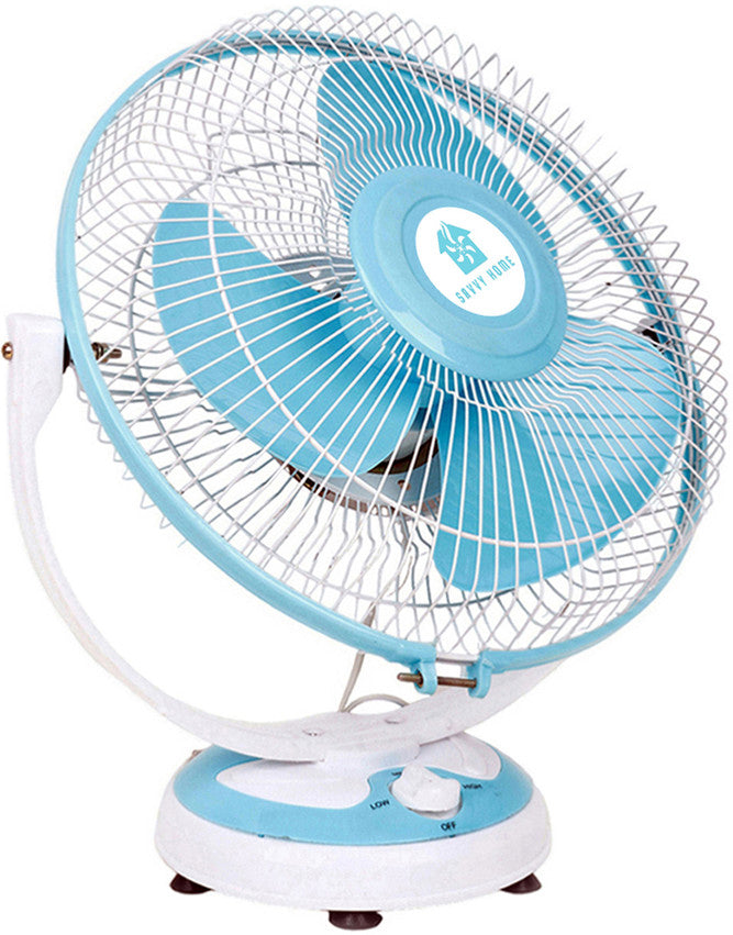 Savvy Home SAPF4 Flower 300 mm Table Fan with Silent Operation – White