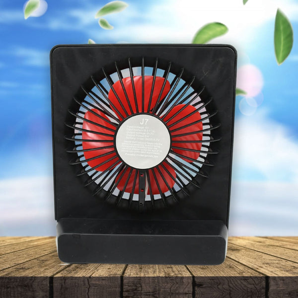 Portable Desk Fan – 1-Speed Personal Table Fan for Office & Home