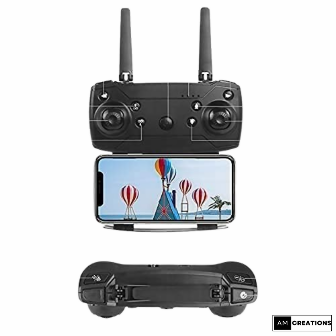 Foldable Remote Control Drone with Duel Camera