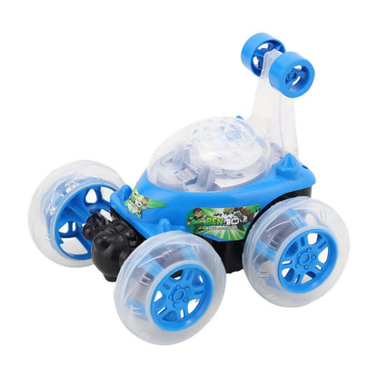 360-Degree Rolling Stunt Remote Control Car for Kids – Lights, Music, and Versatile Movements(TPT)