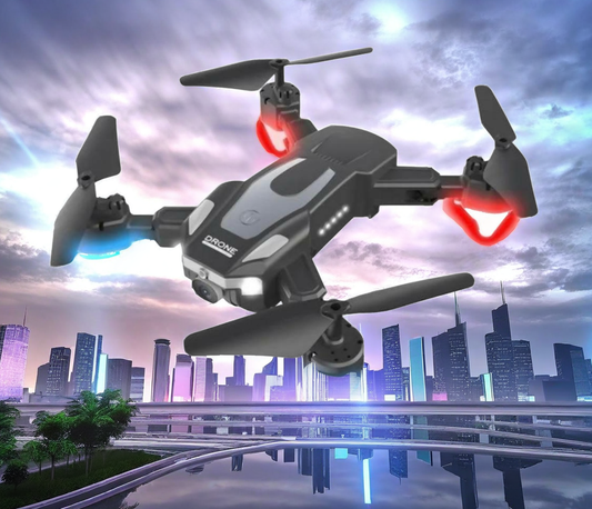 Ultimate Kids' Drone with Dual HD Camera & LED Lights (Battery: 1800mAh, TPT)