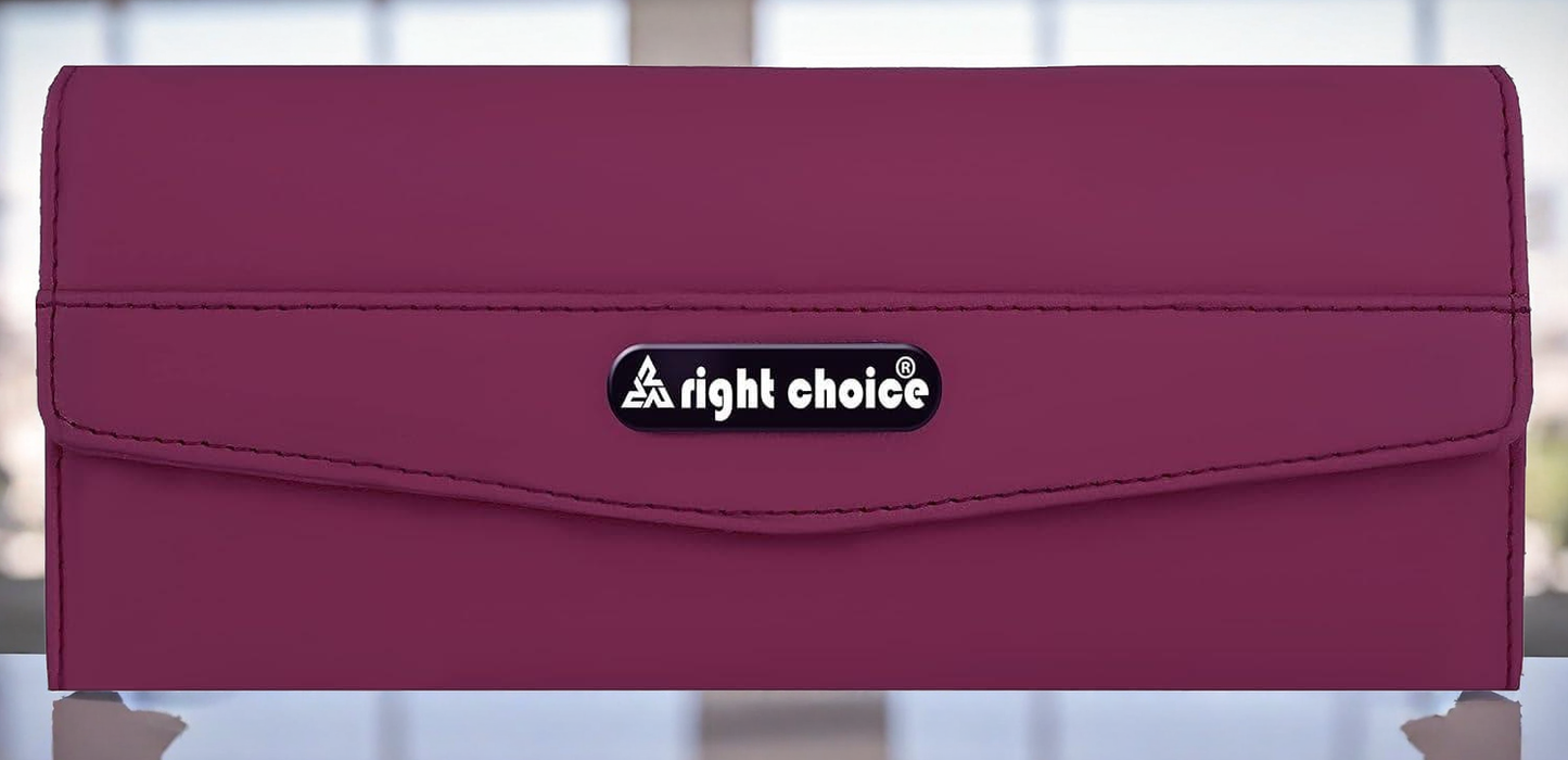 Right choice women hand clutch (maroon)