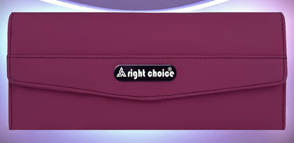 Right choice women hand clutch (maroon)