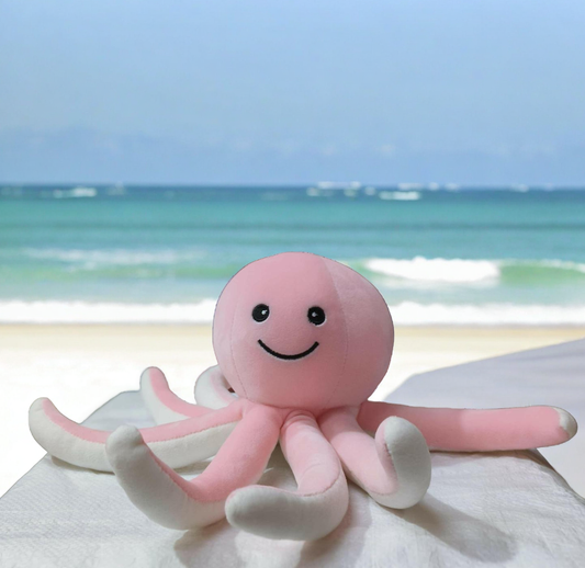 Octopus Toy For Children In Pink Colour