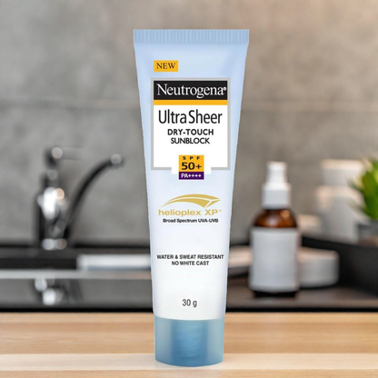 New neutrogena ultra sheer dry touch sunblock (30g)