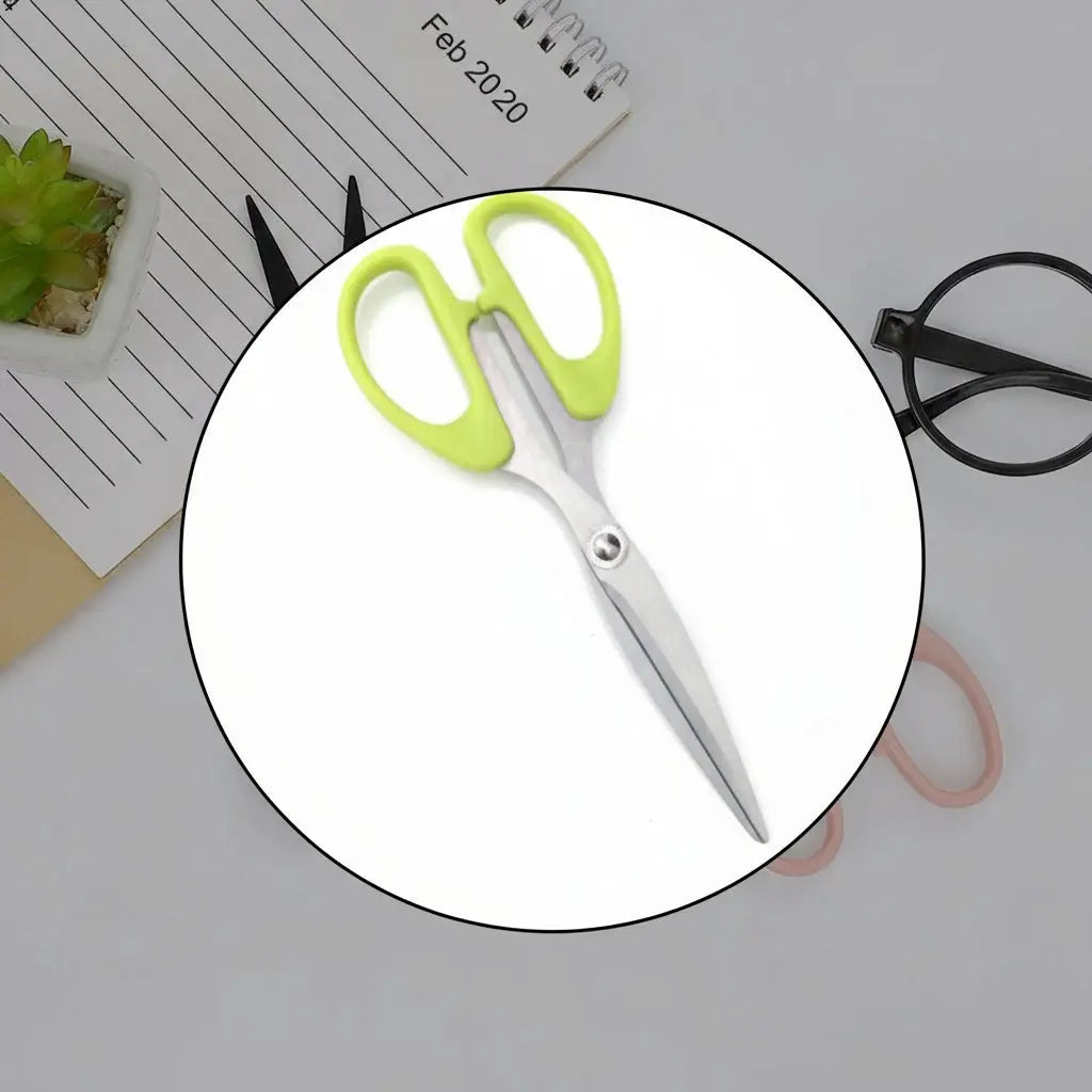 Stainless Steel Scissors With Plastic Handle Grip 160mm (1pc Only) HP DD