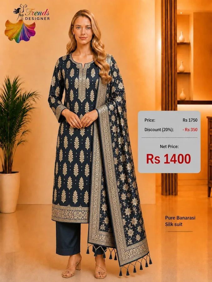 Stylish Traditional Dress Material for Elegant Ethnic Wear – House of Hanvika
