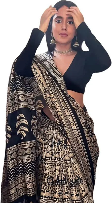 Stylish Art Silk Saree for Festive and Family Wear – House of Hanvika
