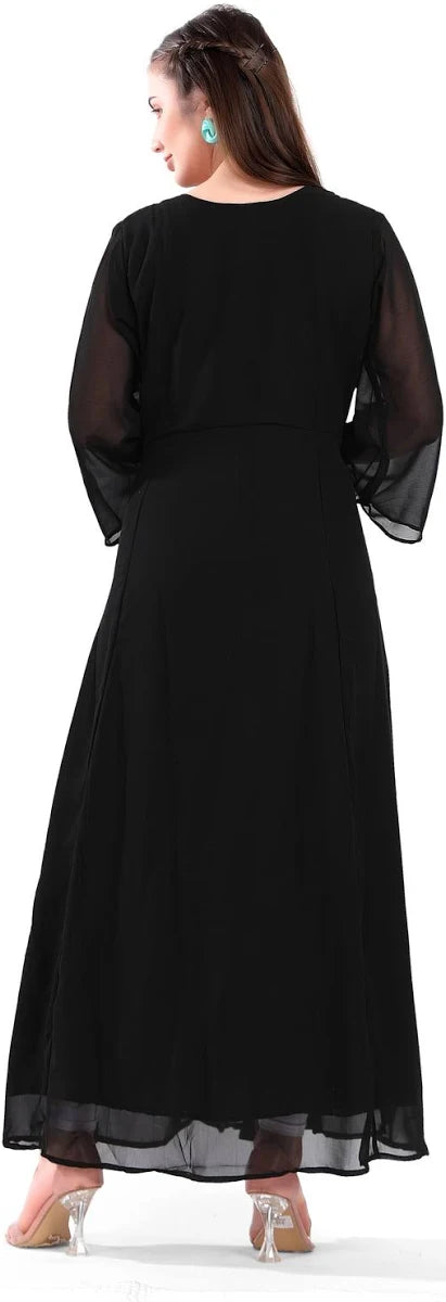 Elegant Straight Cut Dress for Family and Occasion Wear – additional view