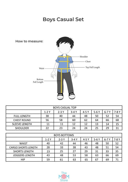 Skater Dude Boys T-Shirt and Cargo Set - KCW-AN-SCGO-1-2