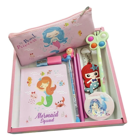 Mermaid Theme Stationary Combo - HalfPe