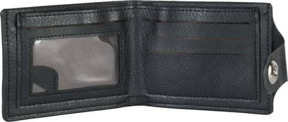 ZEVORA Men Casual Trendy Genuine Leather Wallet (3 Card Slots) - HalfPe