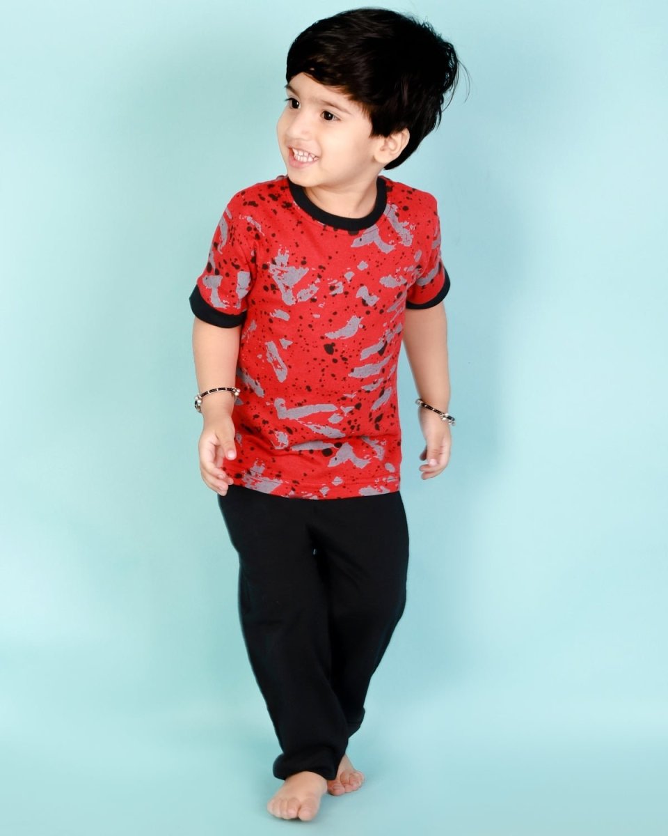 Splash N Dash Casual Set ( Top and Bottom) - KCW-SPNDJ-1-2