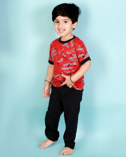 Splash N Dash Casual Set ( Top and Bottom) - KCW-SPNDJ-1-2