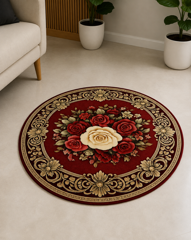 25X25 Inches Modern Decorative Door Mat | Water Absorbent Floor Mat for Living Room.