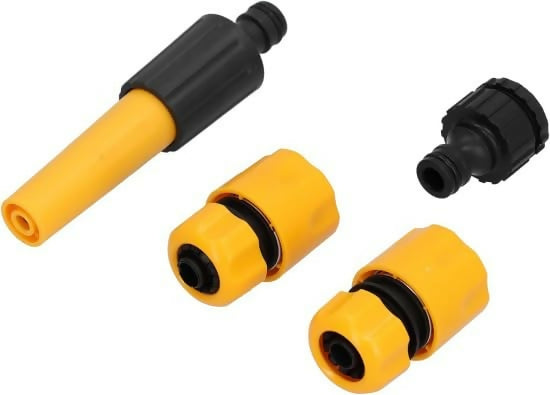 Yellow Water Spray Gun – Adjustable Garden Hose Nozzle Sprayer