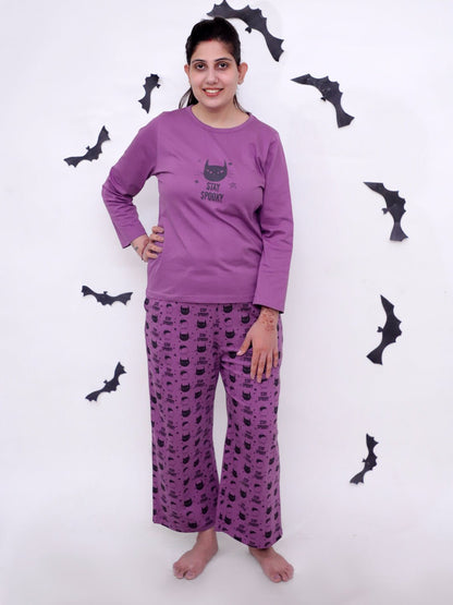 Stay Spooky Womans Pajama Set - PYJ - MP - STYSP - S
