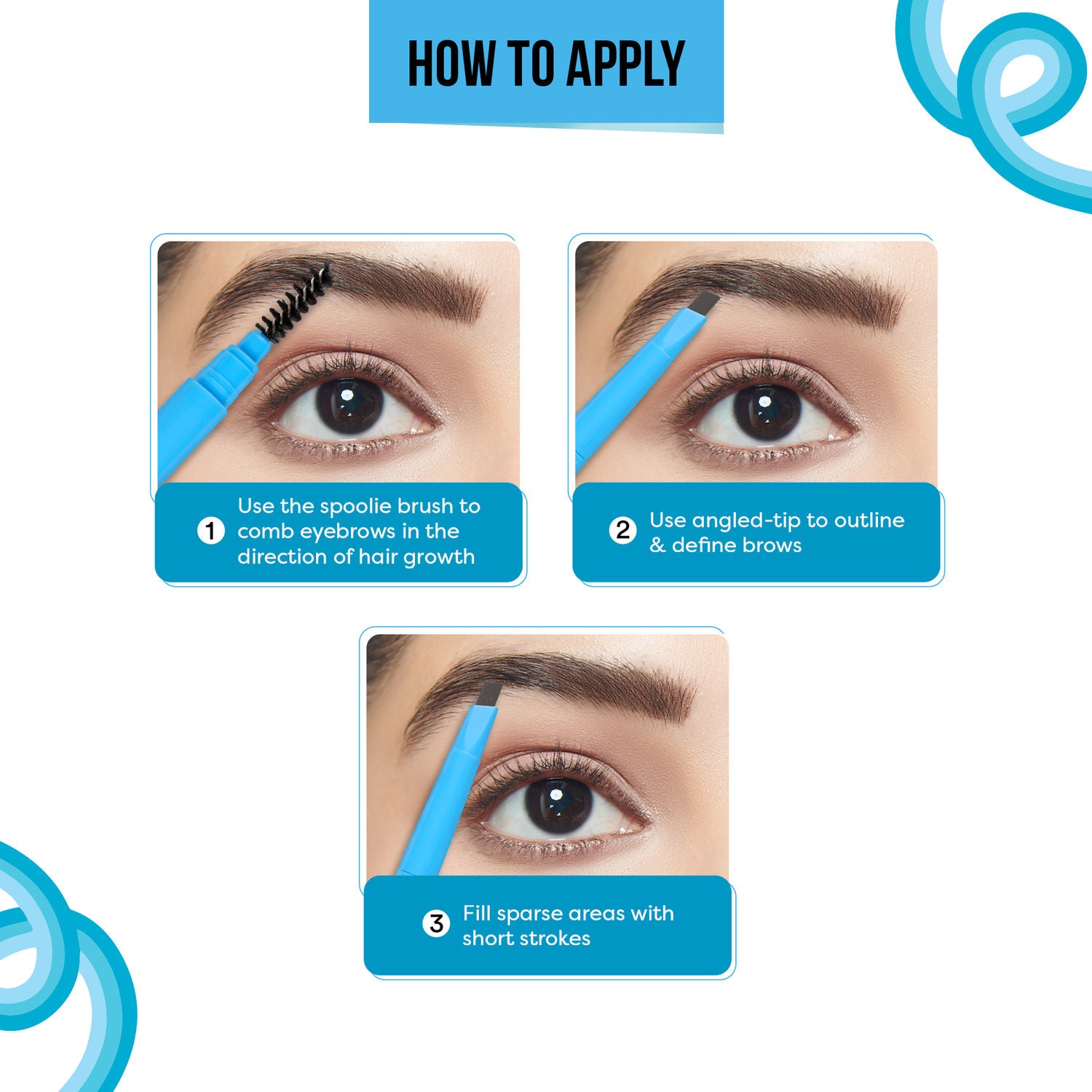 SUGAR SUGAR POP Brow Shaper01 Smokey 0.3G (329)