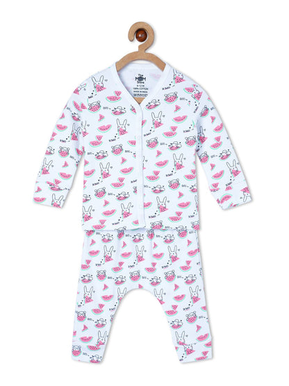 Summer Melon Newborn & Infant Pajama Set