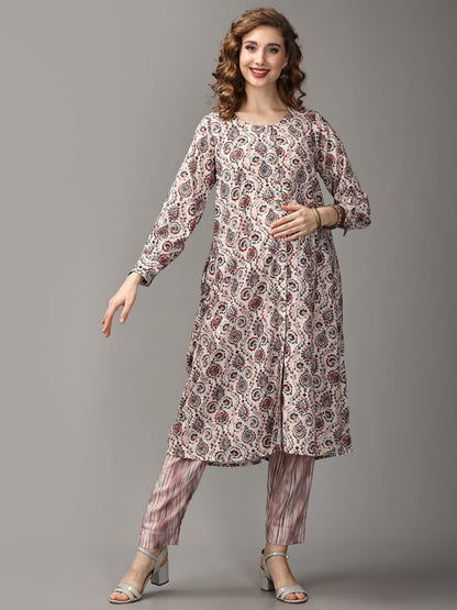 Sweet Caroline Maternity and Nursing Kurta Set - MEW-SK-SWTCR-S