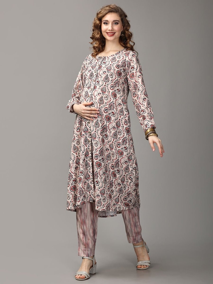Sweet Caroline Maternity and Nursing Kurta Set - MEW-SK-SWTCR-S