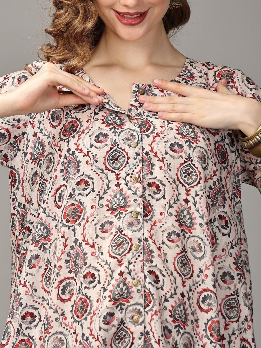 Sweet Caroline Maternity and Nursing Kurta Set - MEW-SK-SWTCR-S