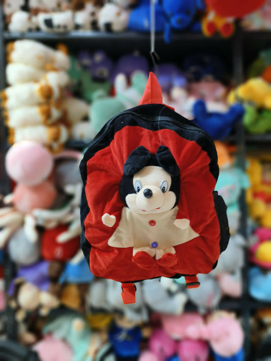 Cartoon Kids School Bag Soft Plush for Boys and Girls Backpack