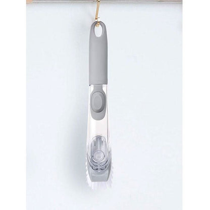 Automatic Liquid Dispenser Dish Brush Scrubber