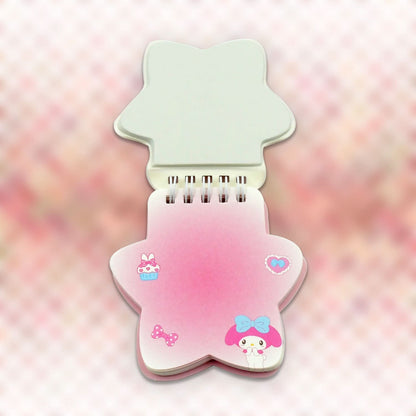 Mini Cartoon Personal Diary – Pocket-Size Travel Notebook with Printed Fancy Pages (1 Pc)