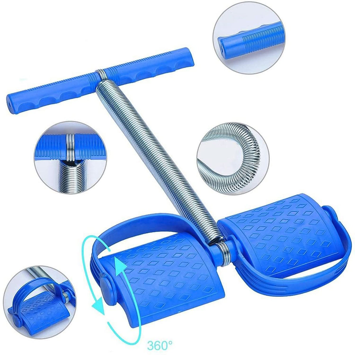 Spring Tension Pull Rope Resistance Band Exercise Strap Single Spring (1 Pc) HP DD