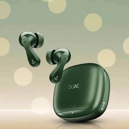 boAt 2025 Launch Airdopes 313, Stream Ad Free Music via App Support, Bluetooth & TWS Ear Buds Wireless Earphones with mic (Multicolor)