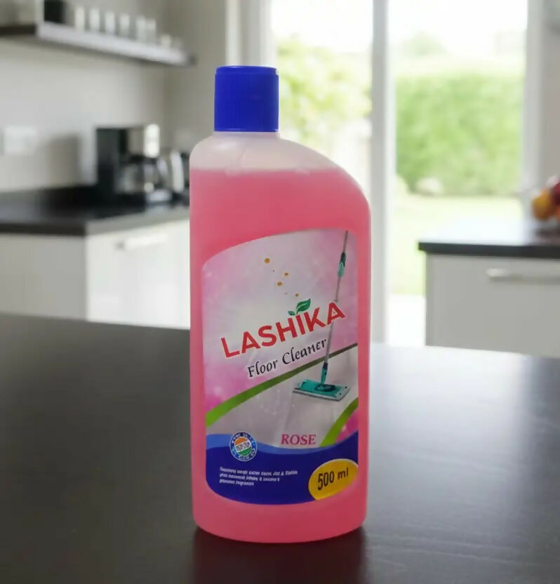 Lashika Floor Cleaner – Rose Fragrance with Germ Protection (500 ml) Mahathi Enterprises