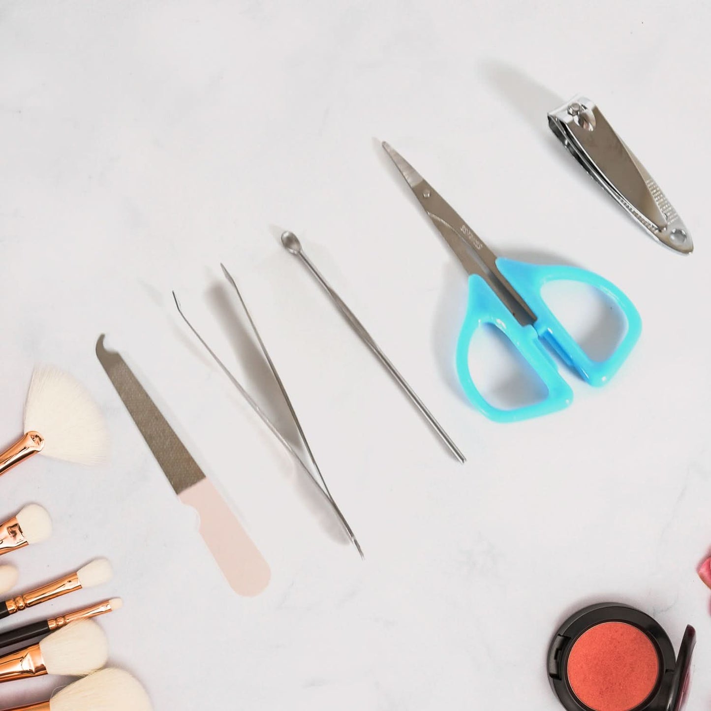 5-in-1 Stainless Steel Manicure Set for Women