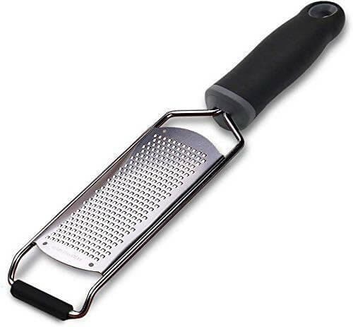 P-Plus International Cheese Grater Zester, Handheld Metal Grater for Coconut - HalfPe