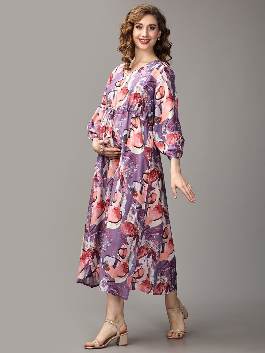 The Beloved Maternity and Nursing Dress - DRS-SK-TBLVD-S