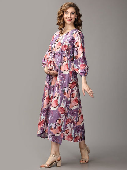 The Beloved Maternity and Nursing Dress - DRS-SK-TBLVD-S