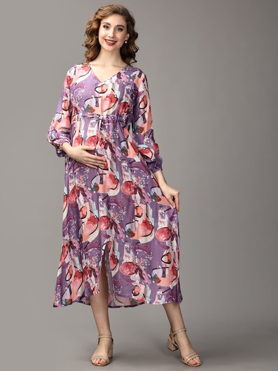 The Beloved Maternity and Nursing Dress - DRS-SK-TBLVD-S