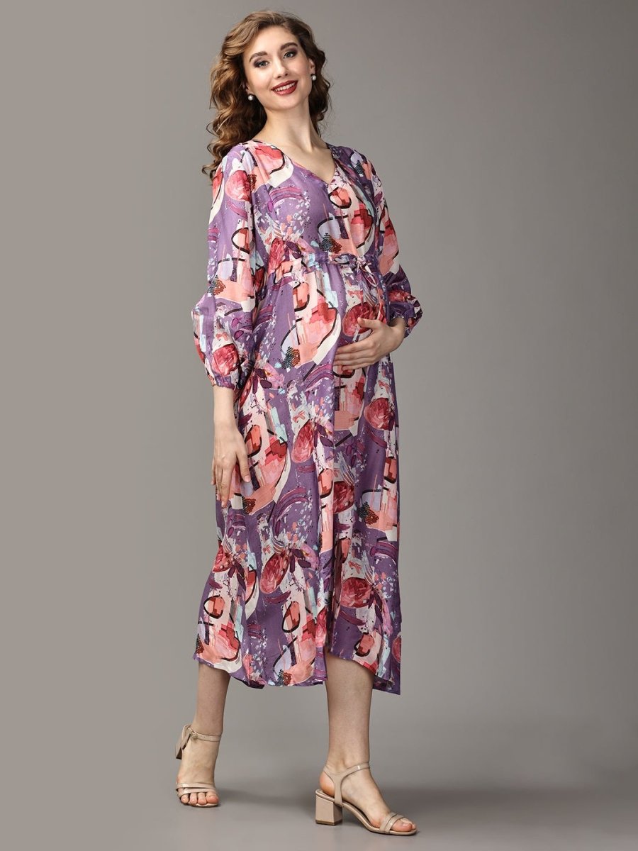 The Beloved Maternity and Nursing Dress - DRS-SK-TBLVD-S