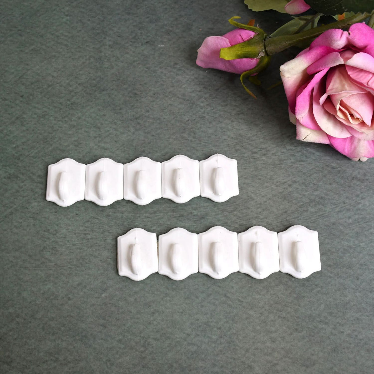 Small Adhesive Hooks For Wall Hanging Adhesive Hooks (10 Pcs Set) HP DD