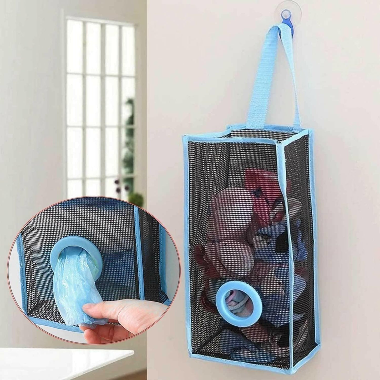 Stock Port Wall Hanging Garbage Bags (Single Pack) - HalfPe