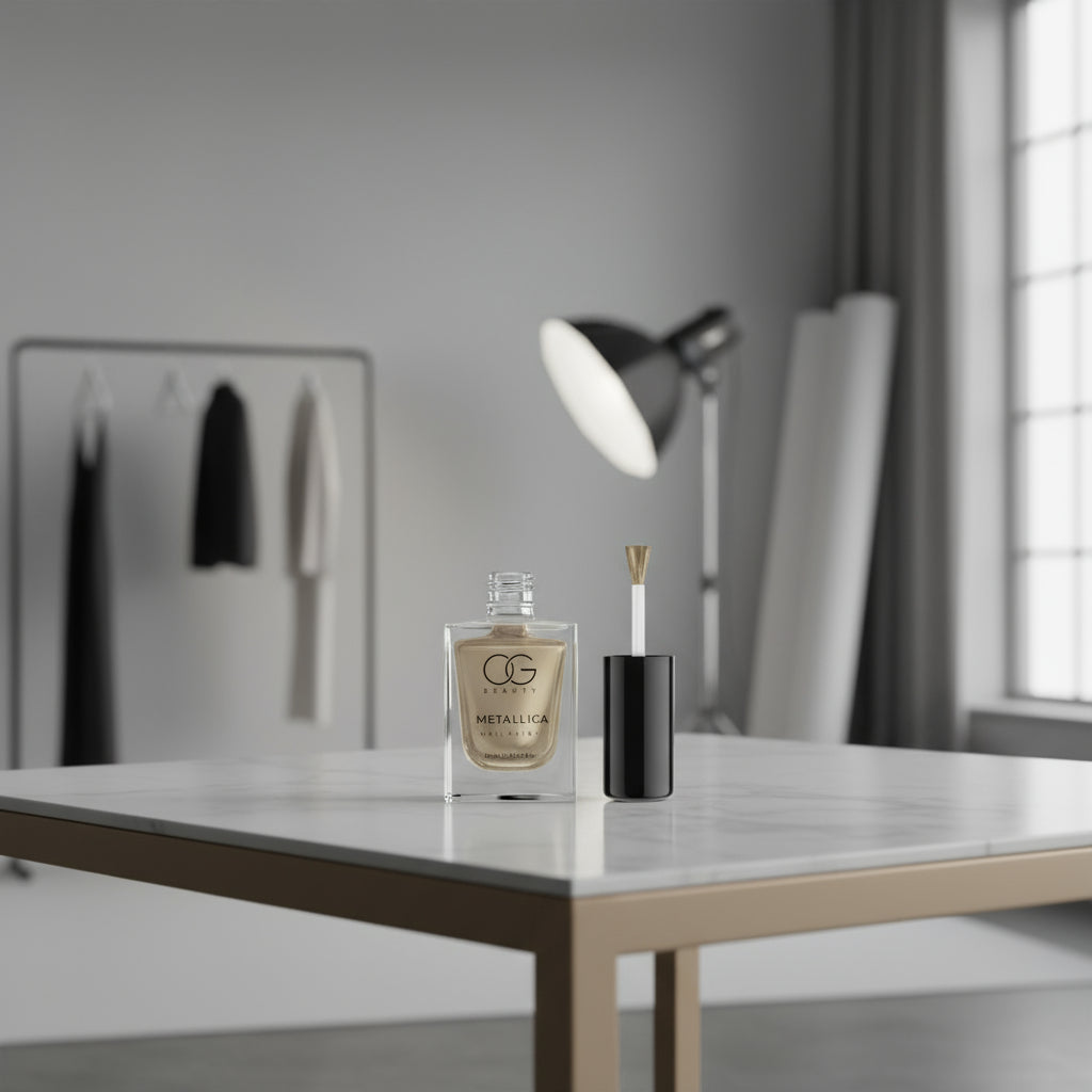 Og Beauty Premium Vintage Brass Metallica Nail Polish (1 Pc  10 Ml)