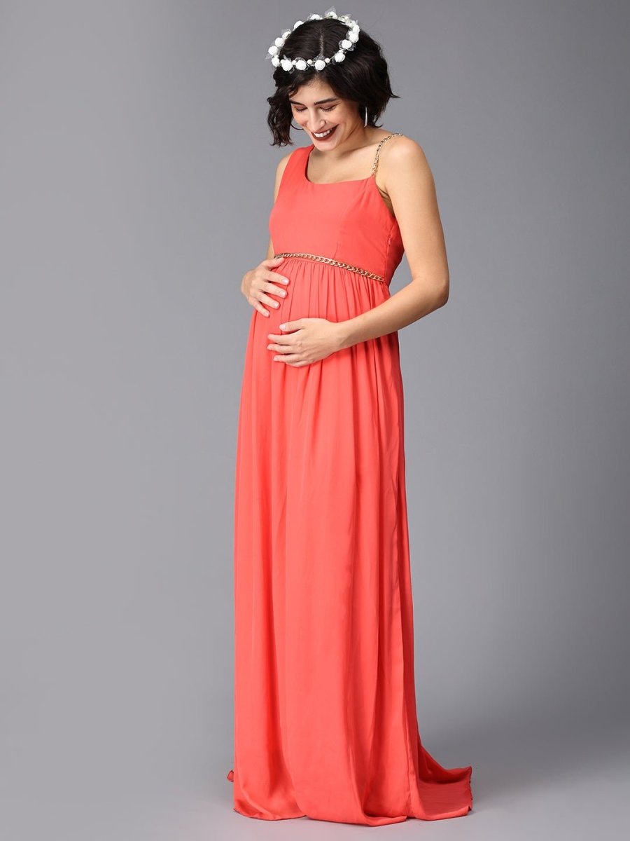 Touch of Sass Maternity Photoshoot Gown - DRS-SD-THSS-S