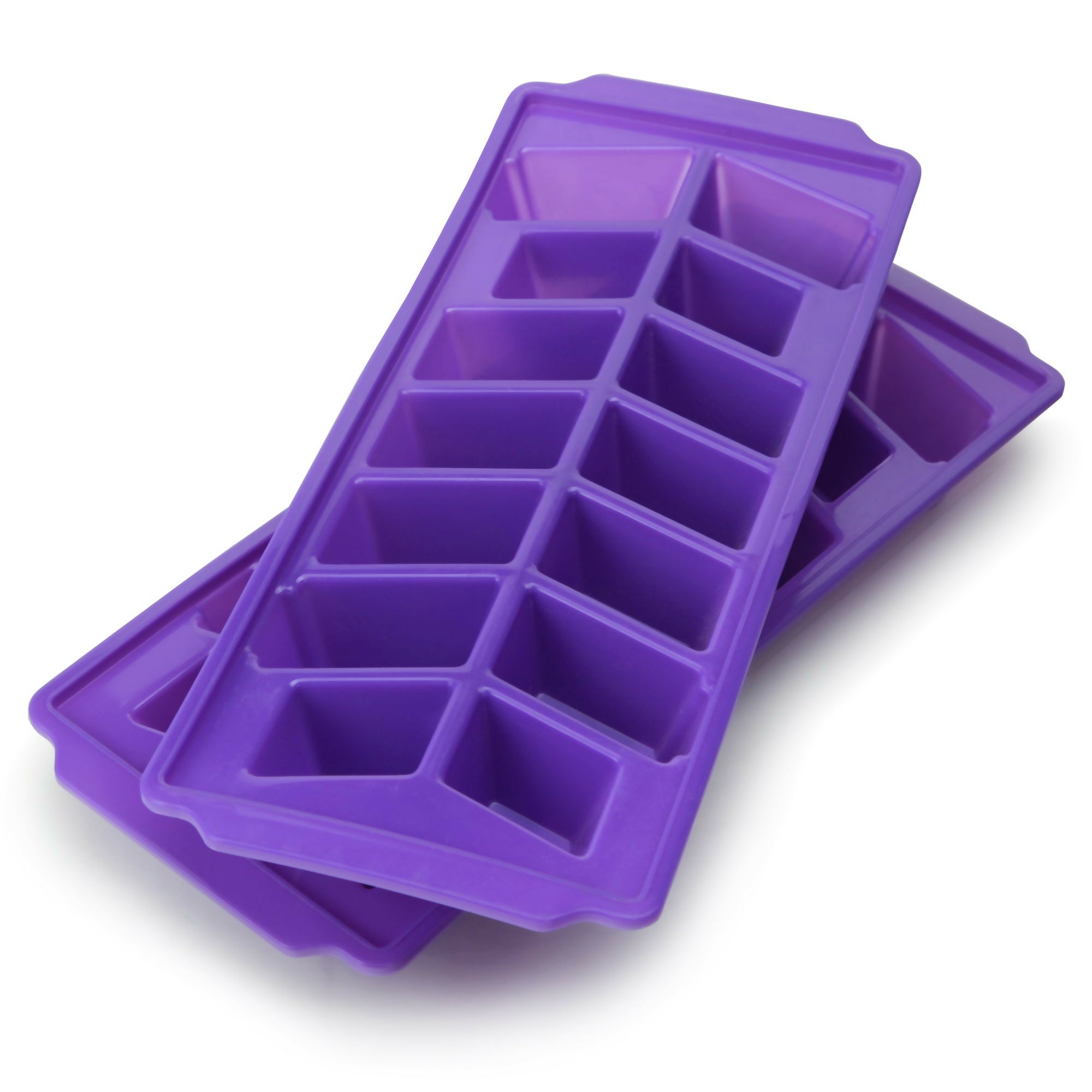 Gliman Simply Smarter Tapered Ice Cube Tray Set of 2 (Multicolour) HalfPe - FW -TPT