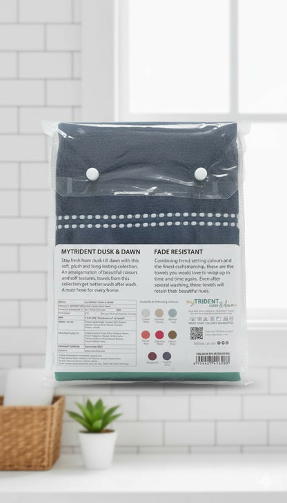 Trident Classic & Dream Hand Towel Collection with Fade Resistant & 100% Cotton (60X40 cm)