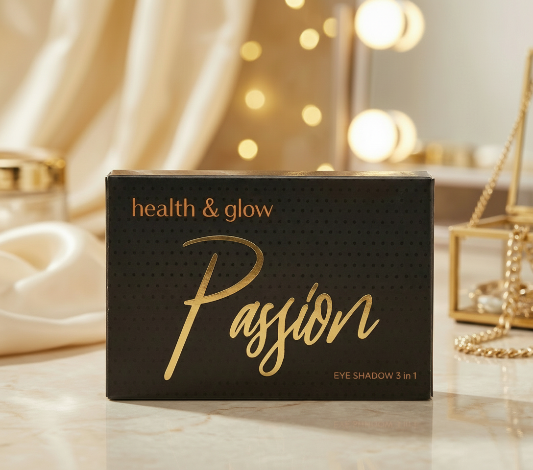 Health & Glow eyeshadow palette 3 in 1 elegant