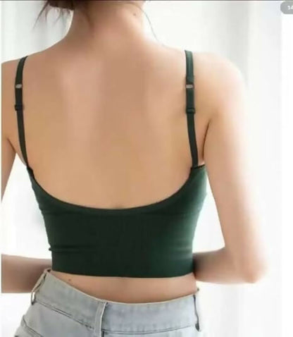 Women’s Seamless Sports Bralette – Pack of 3(Multicolor)